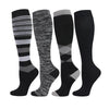 4 Pairs stripe Compression Socks