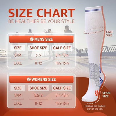 4 Pairs Anti-acne Compression Socks