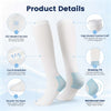 2 Pairs Lightweight Series 20–30 mmHg Compression Socks
