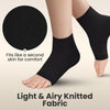 ISUNIE Women's Athletic Socks, Open Toe Yoga & Running Socks, Lightweight and Comfortable for All-Day Wear in Any Season