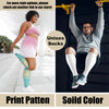 4 Pairs Plus Size Dazzle Compression Socks