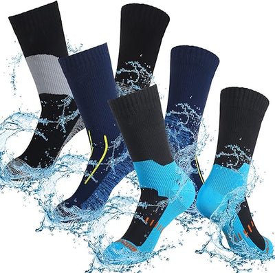 ISUNIE Waterproof Outdoor Sports Socks for Men and Women - Breathable and Warm, Unisex Size, Ideal for Winter Sports