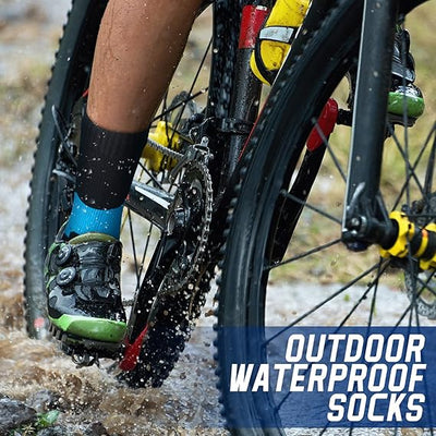 ISUNIE Waterproof Outdoor Sports Socks for Men and Women - Breathable and Warm, Unisex Size, Ideal for Winter Sports