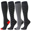 4 Pairs stripe Compression Socks