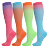 4 Pairs stripe Compression Socks