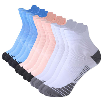 6 Pairs Ankle Compression Socks