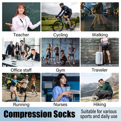 4 Pairs Fruits Compression Socks