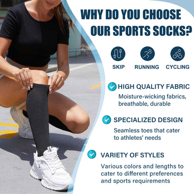 4 Pairs Fruits Compression Socks