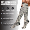 4 Pairs stripe Compression Socks