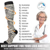 4 Pairs stripe Compression Socks